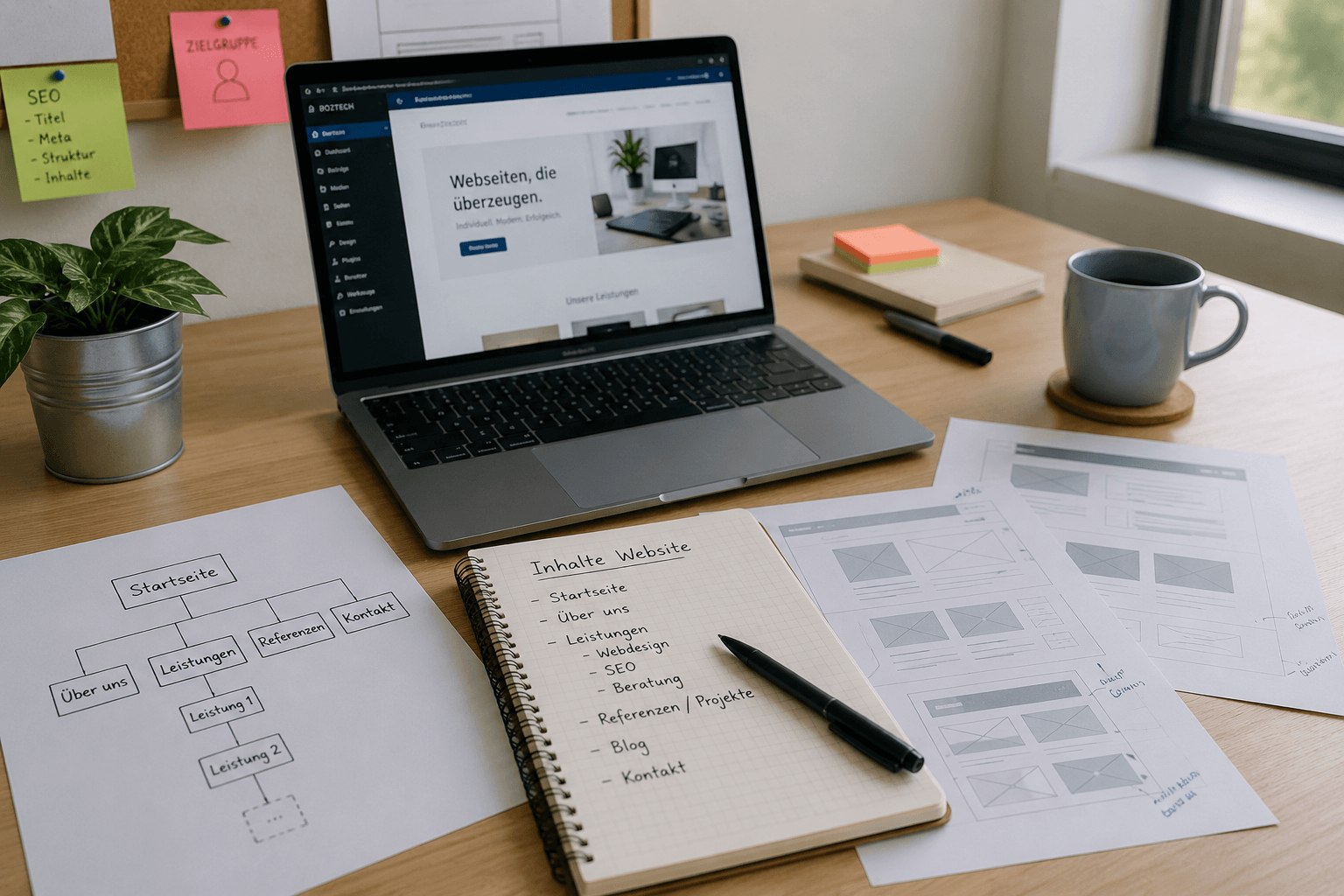 website-erstellung-content-planung-wireframe